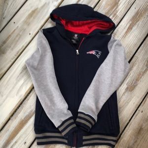 NFL-Team Apparel-Girls New England Patriots Sweatshirt